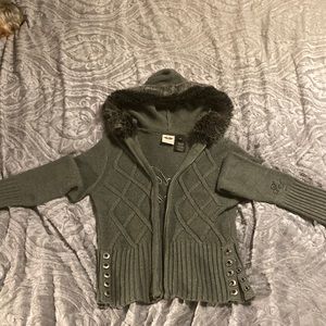 Women’s Harley Davidson Grey Sweater Hoodie Size Medium.